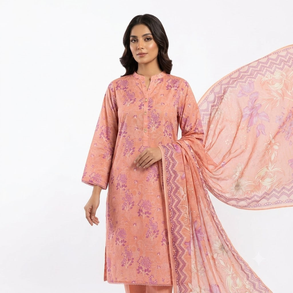 Symbolism – Printed Shalwar Kameez with Dupatta