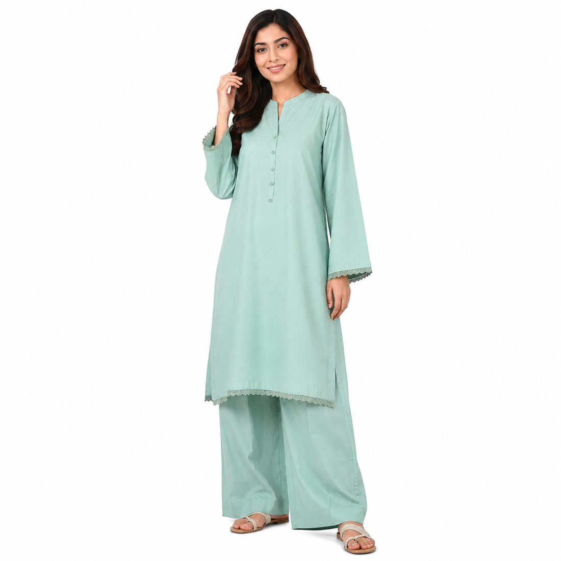 Green Envy –  Lawn Shalwar Kameez