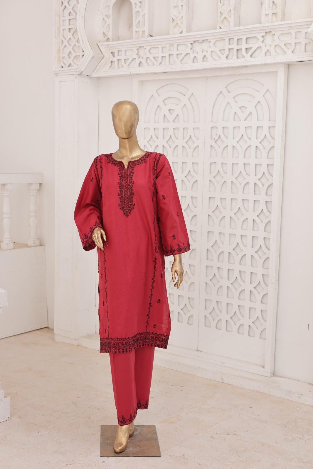 Gerbera Daisy – Embroidered Shalwar Kameez